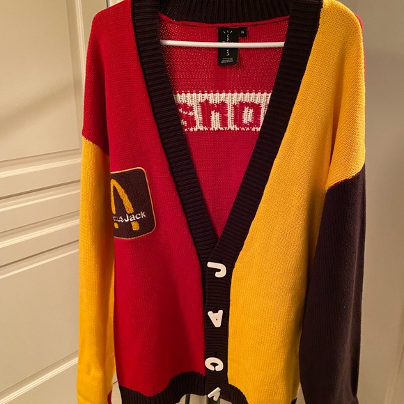 Cactus Jack x McDonald’s Cardigan - Picture 2 of 5